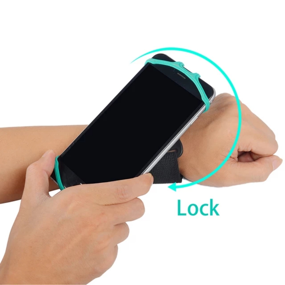 Armband Cell Phone Holder 360 rotation universal pink and blue